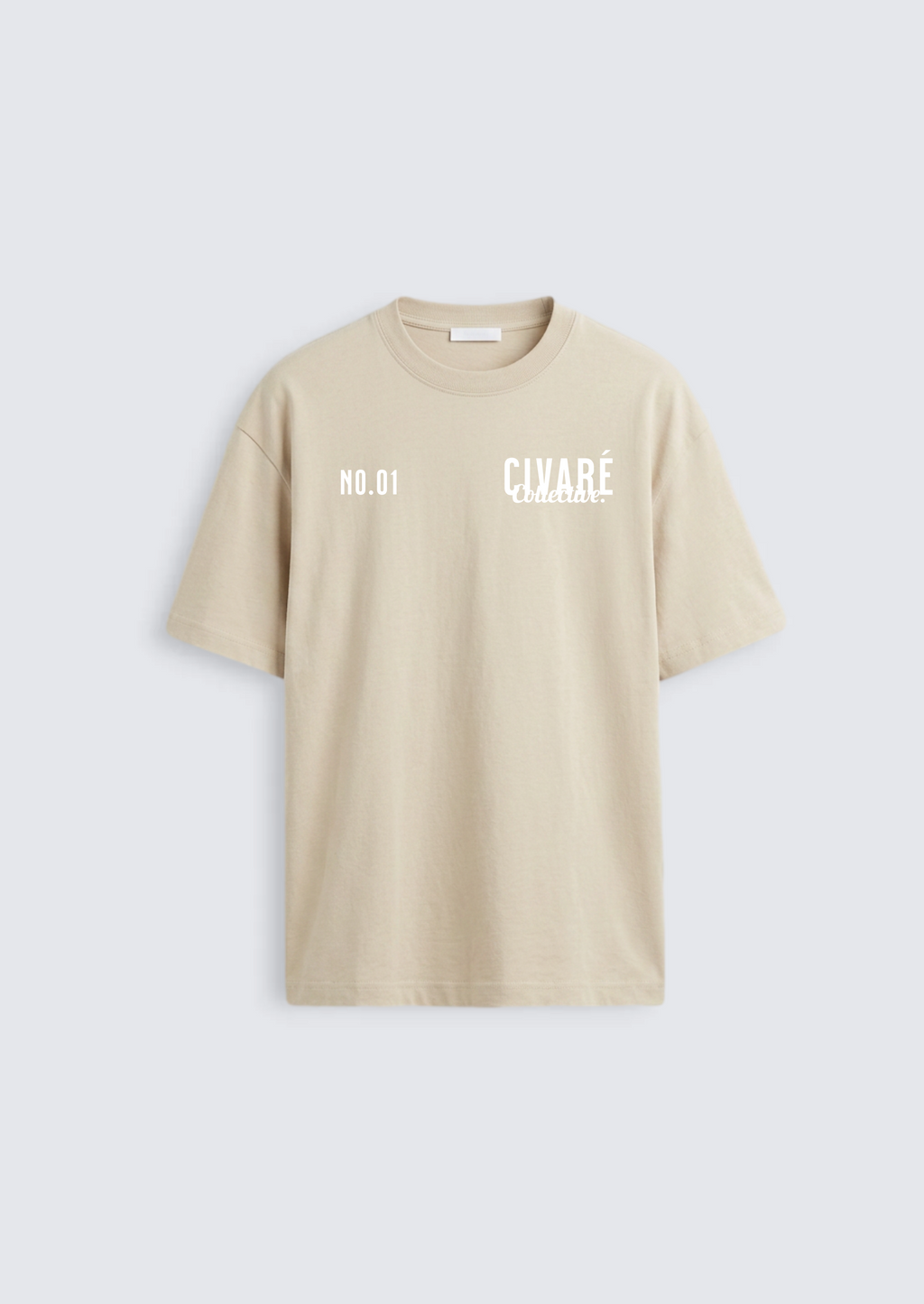 Collective Tee NO.01 - Beige