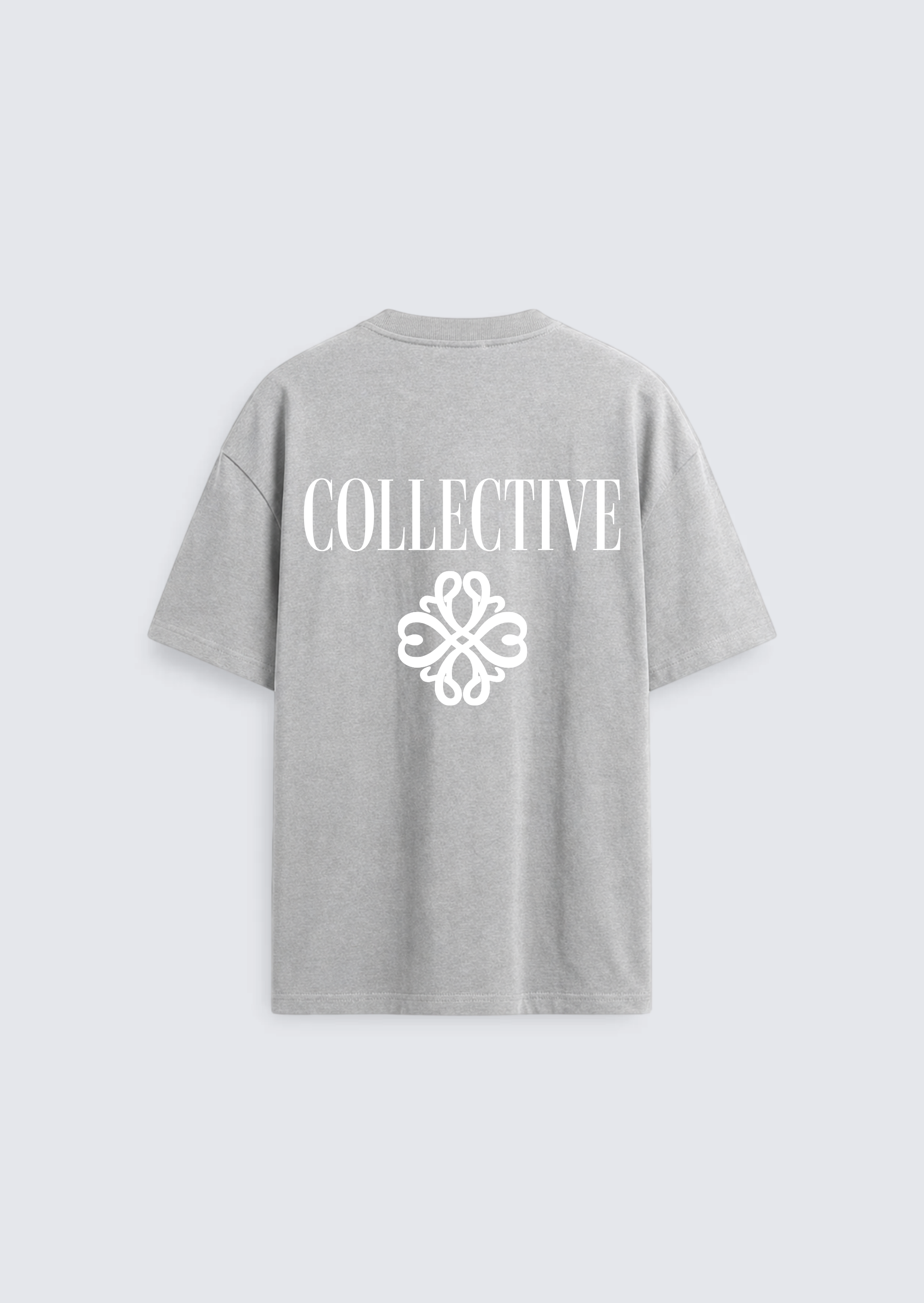 Collective Essential Tee - Grey/White