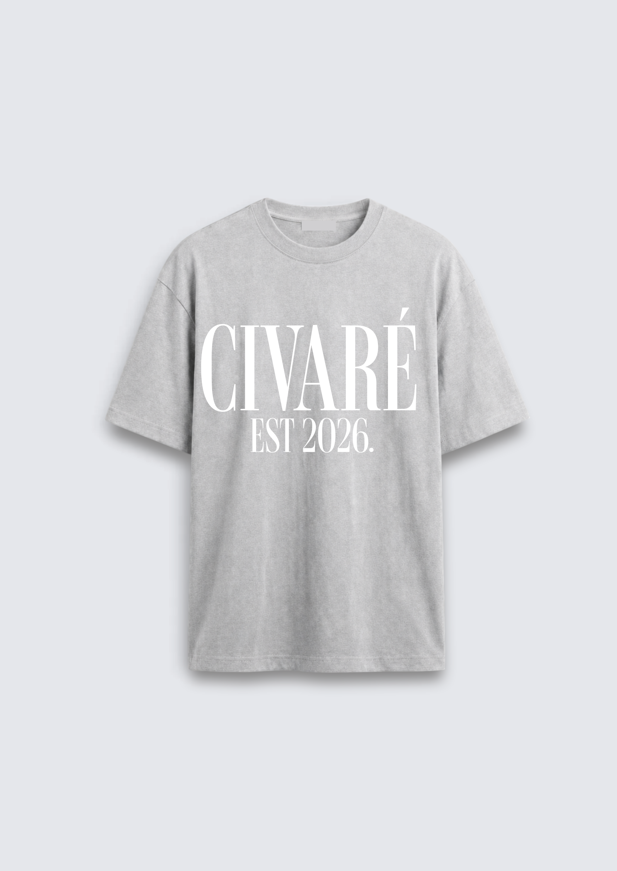 Collective Essential Tee - Grey/White