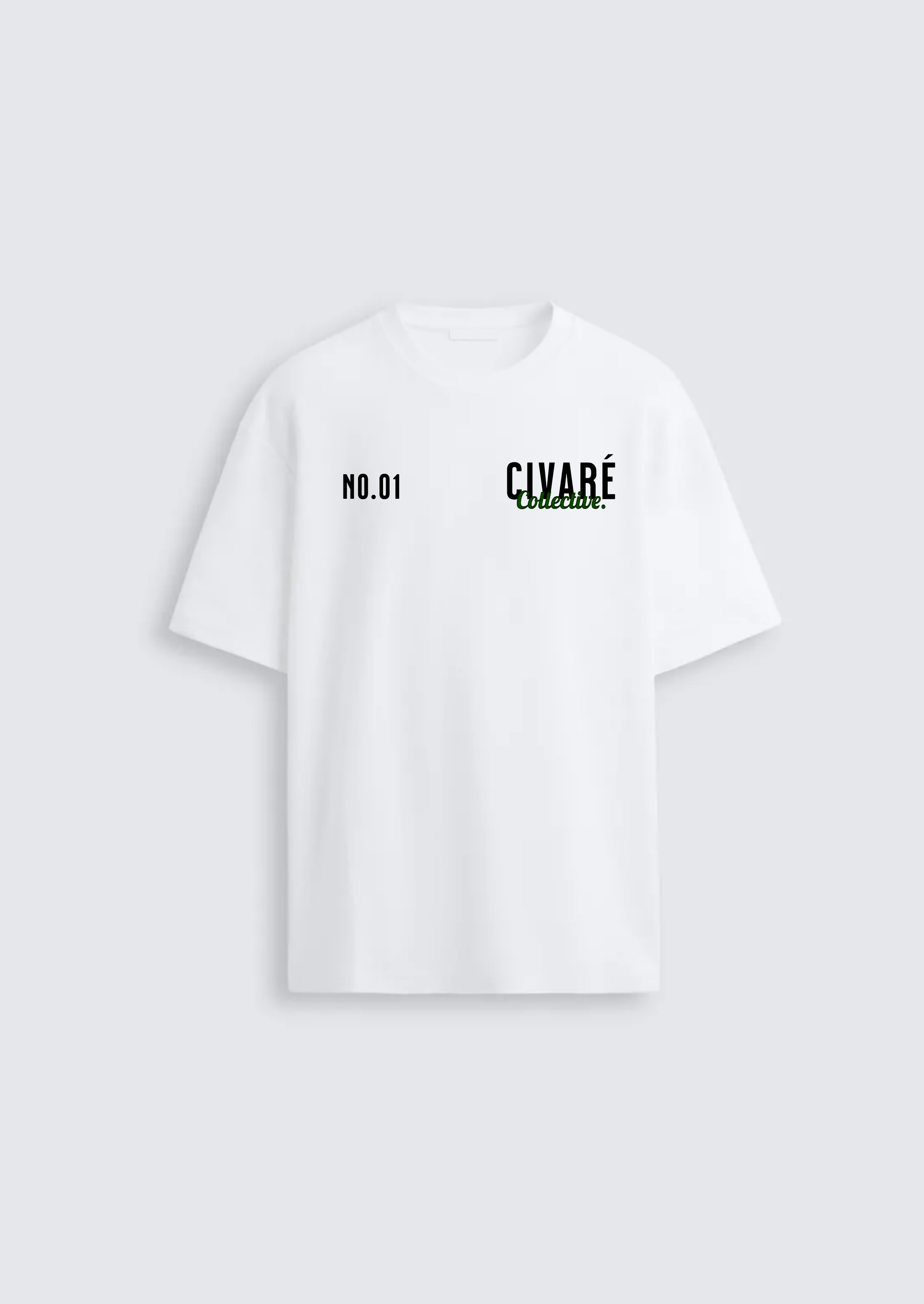 Collective Tee NO.01 - White/Green