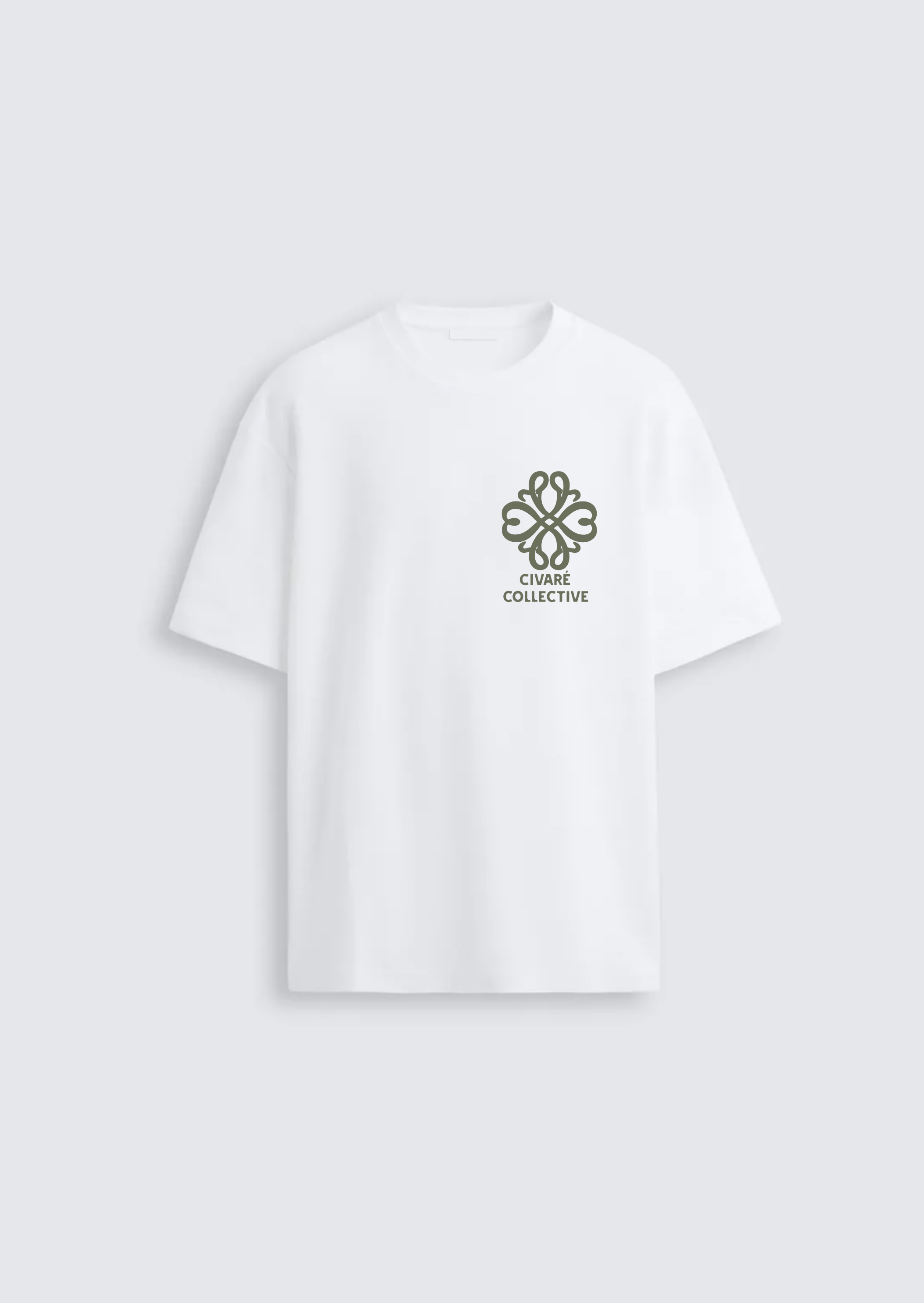 Civaré Studios tee - White/Olive