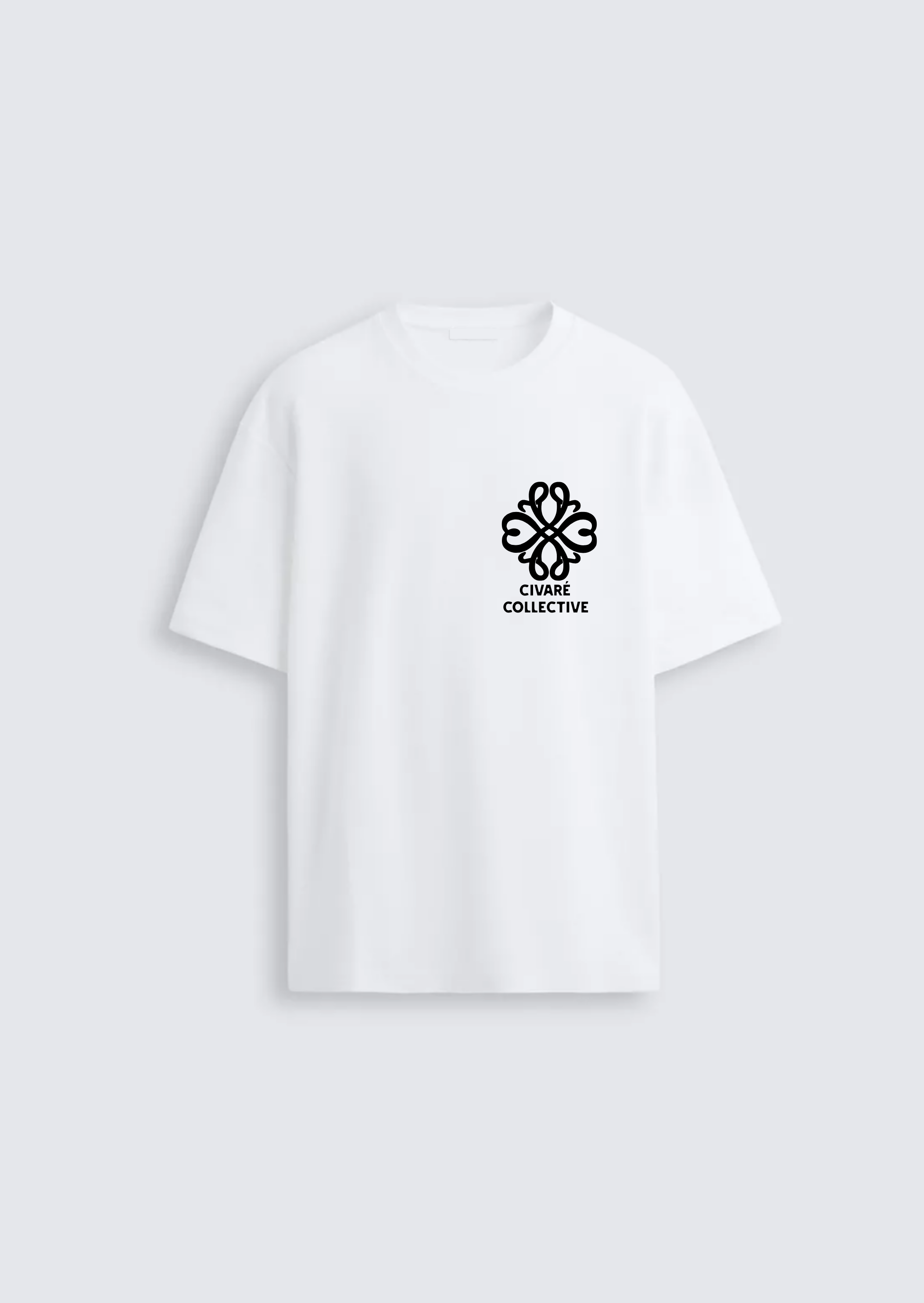 Civaré Studios tee - White/Black