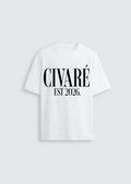 Collective Essential Tee - White/Black