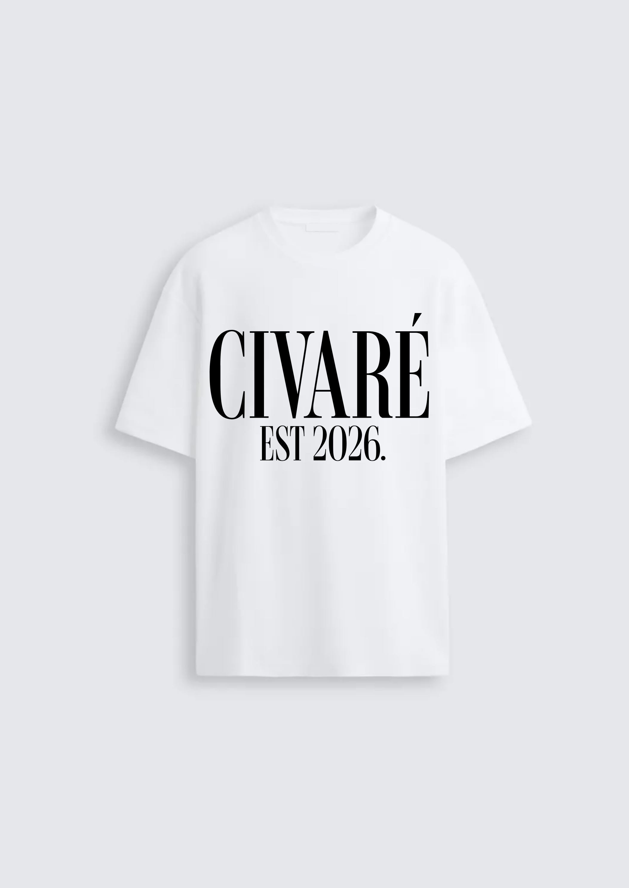 Collective Essential Tee - White/Black