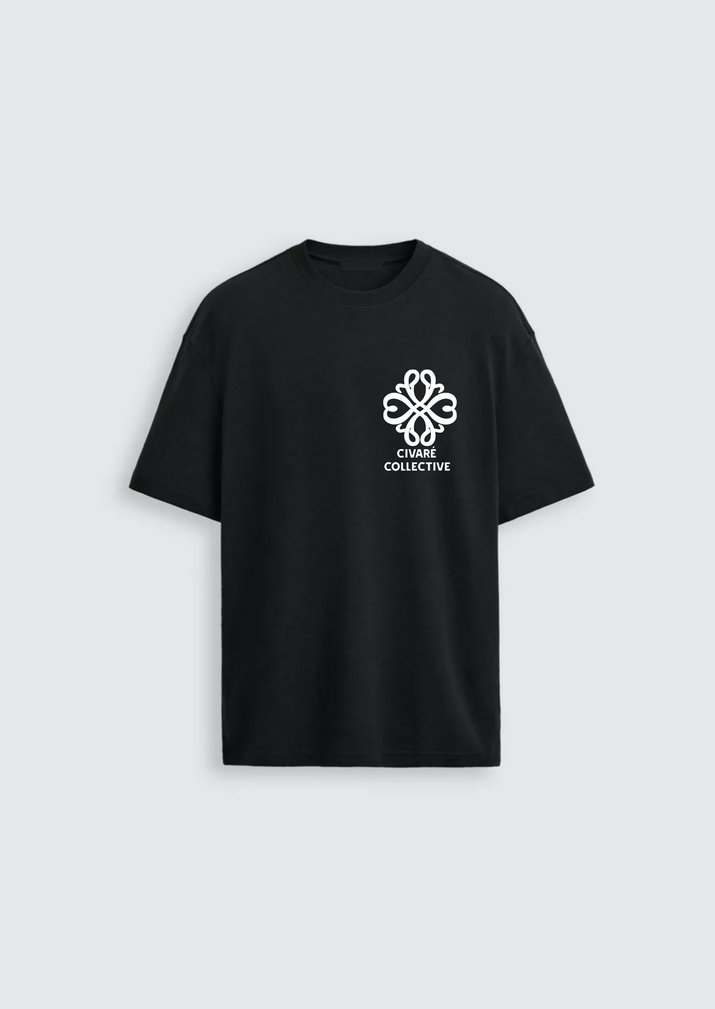 Civaré Studios tee - Black/White