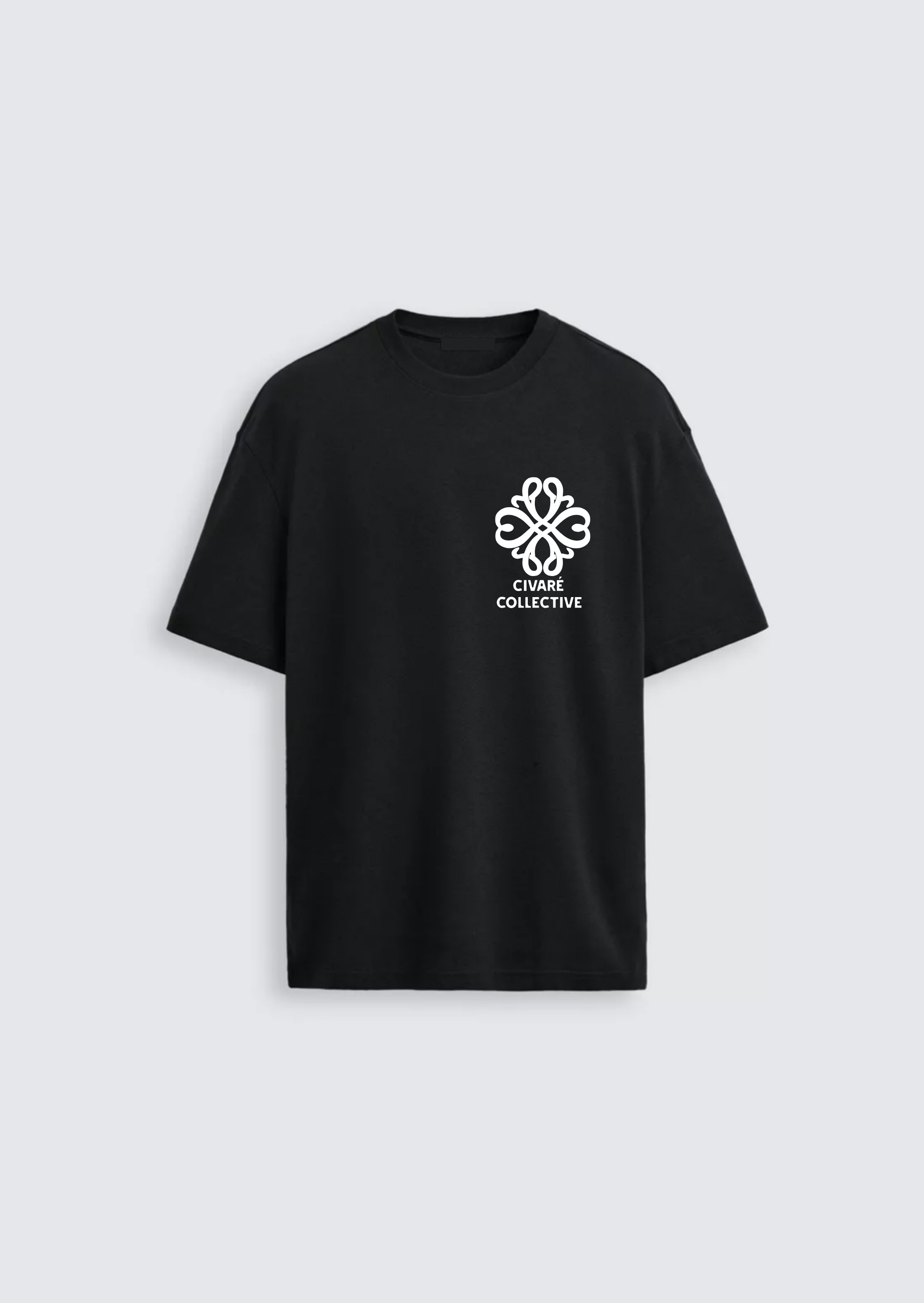 Civaré Studios tee - Black/White