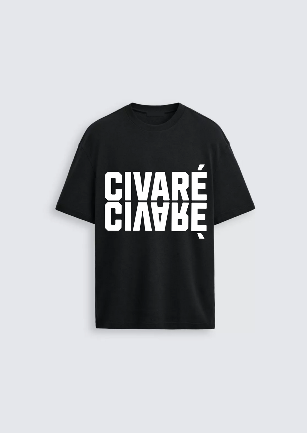 Collective Mirror tee - Black/White
