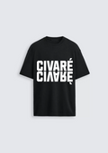 Collective Mirror tee - Black/White