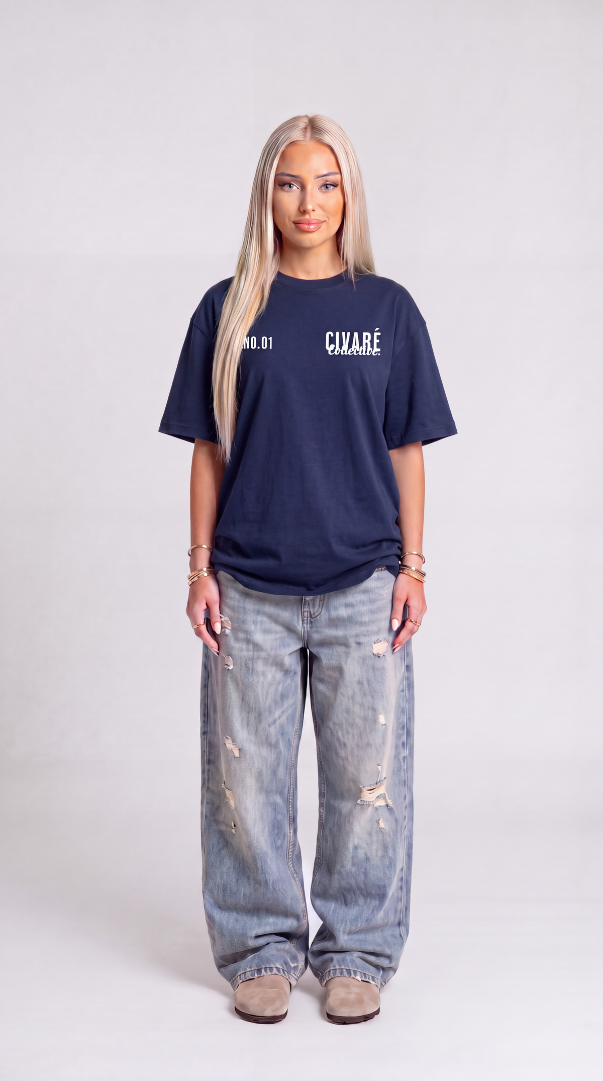 Collective Tee NO.01 - Navy Blue