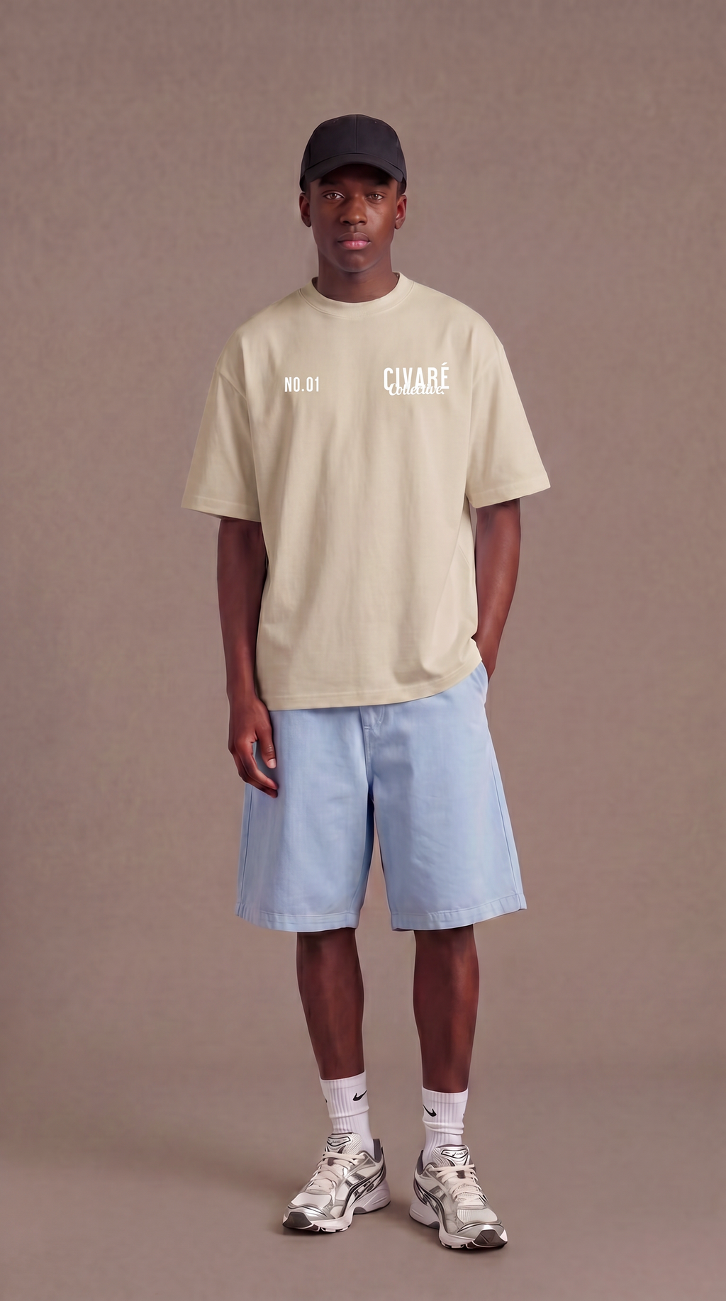 Collective Tee NO.01 - Beige