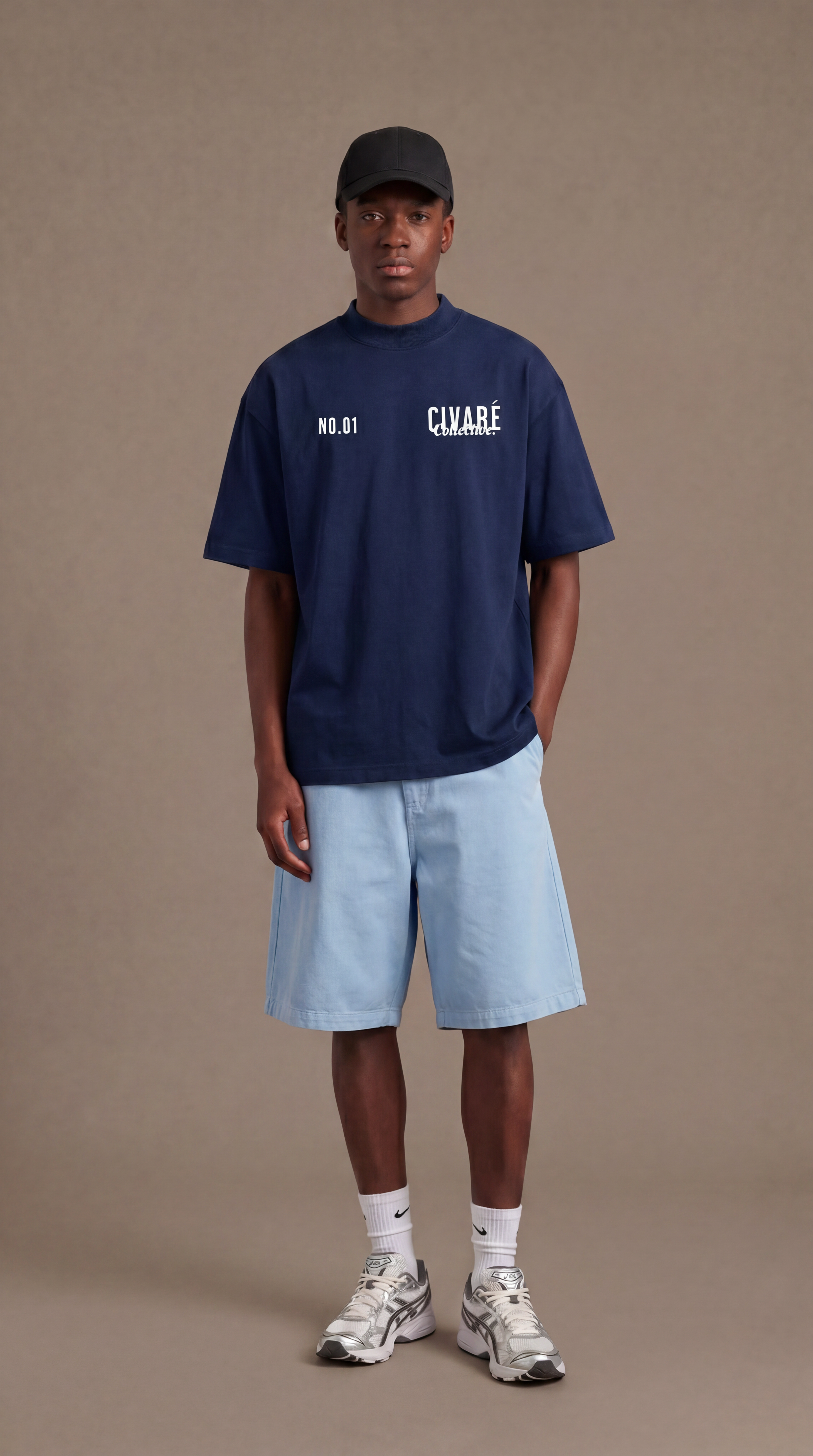 Collective Tee NO.01 - Navy Blue
