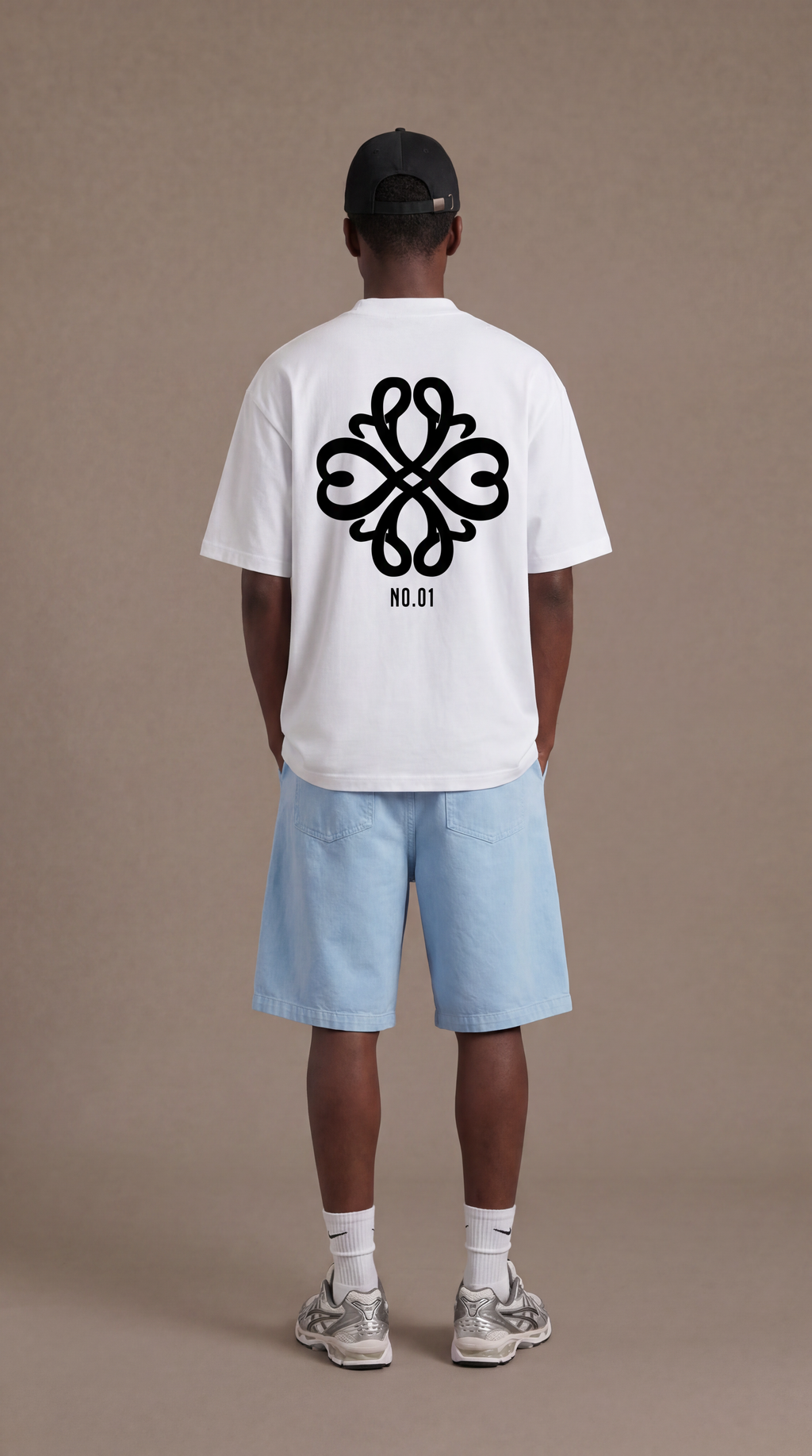 Collective Tee NO.01 - White/Black