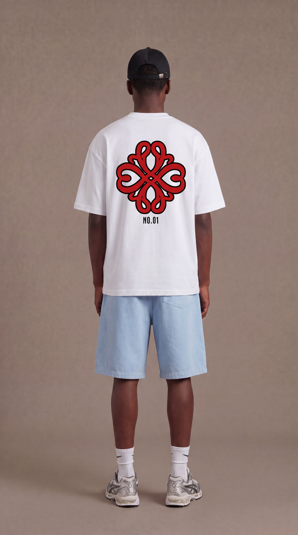 Collective Tee NO.01 - White/Red