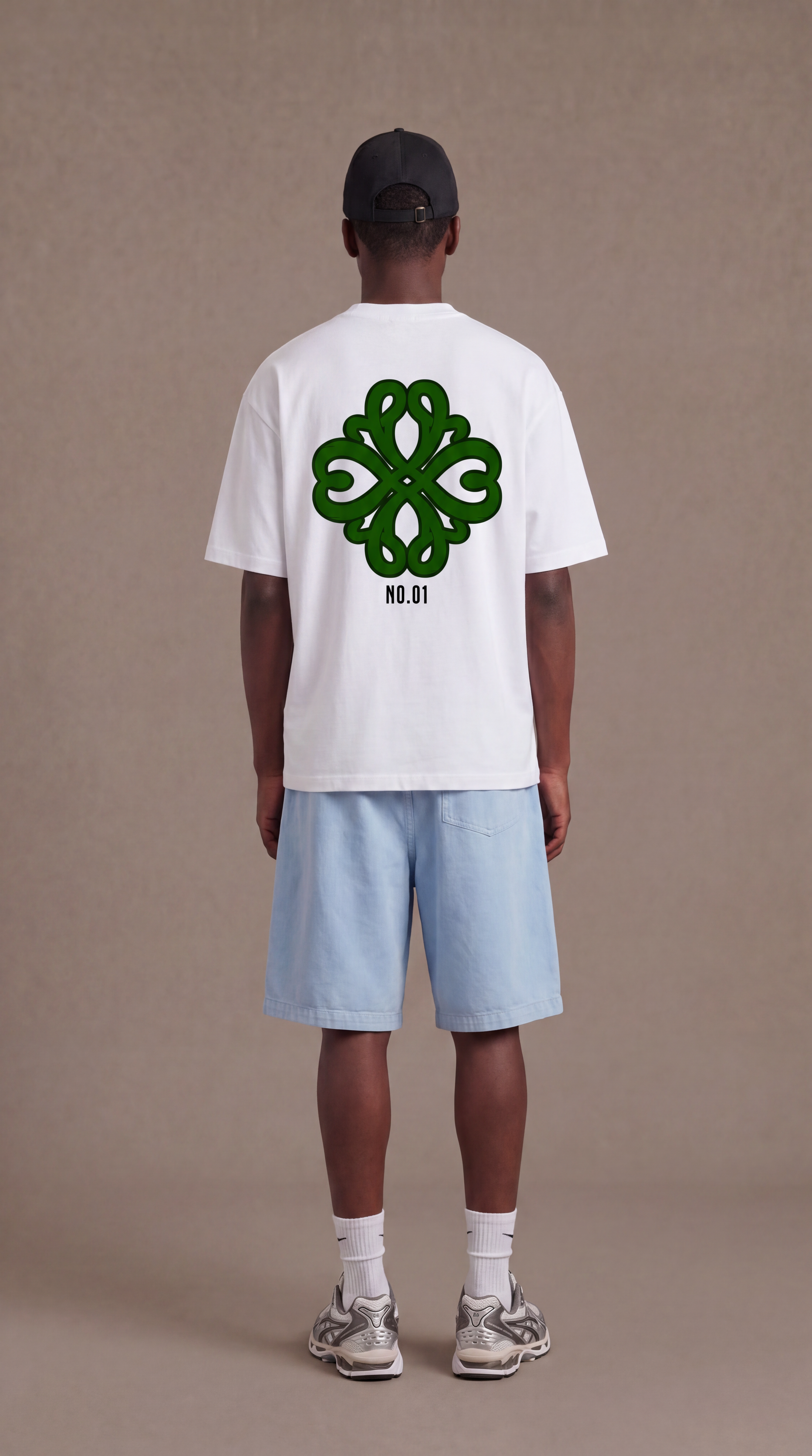 Collective Tee NO.01 - White/Green
