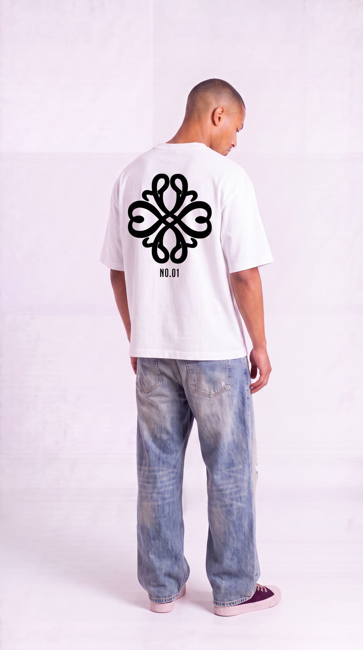Collective Tee NO.01 - White/Black